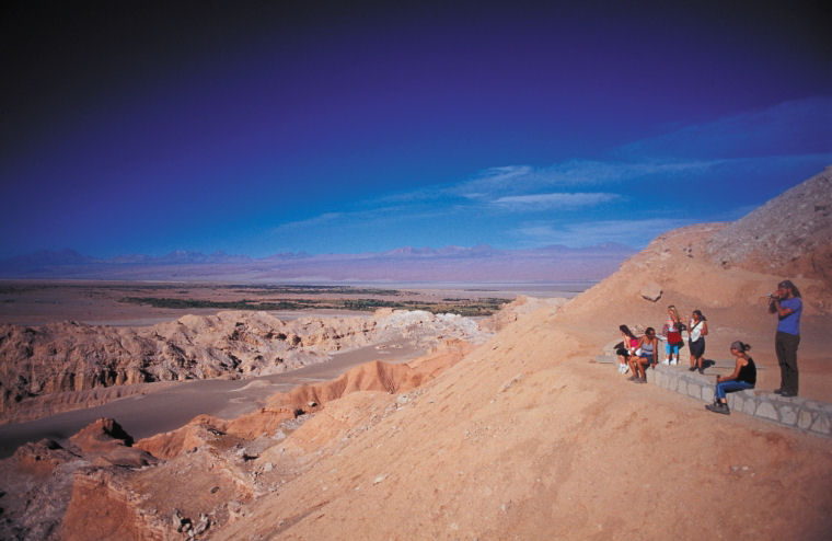 San Pedro de Atacama, Valparaíso y Santiago