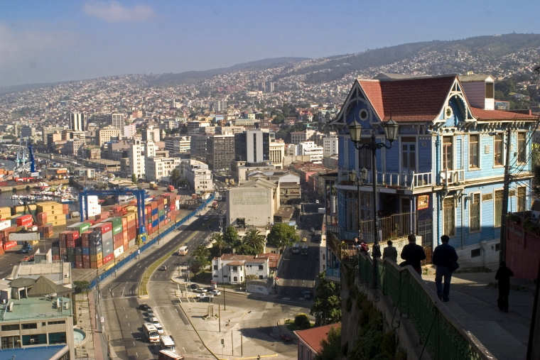 San Pedro de Atacama, Valparaíso and Santiago