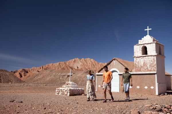 San Pedro de Atacama, Valparaíso y Santiago